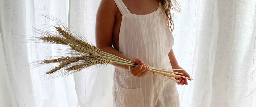 SASKIA JUMPSUIT | CHALK