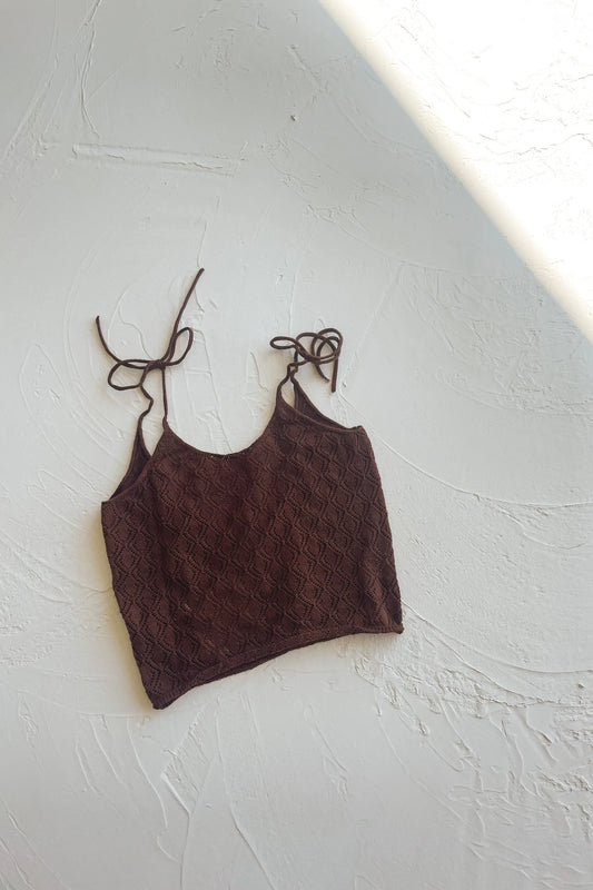 Elle Tank | Chocolate