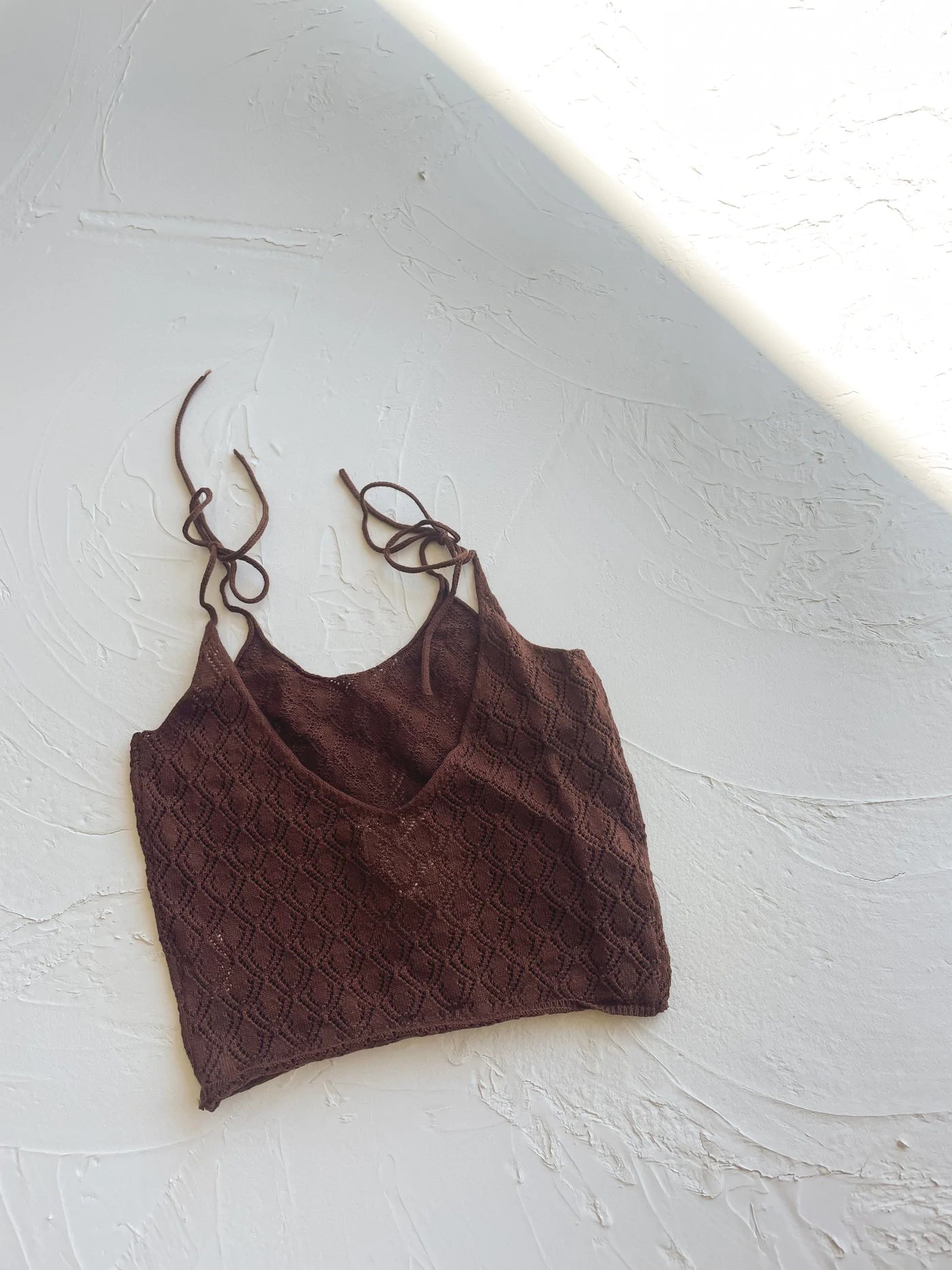 Elle Tank | Chocolate